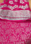 CZ-15128 Pure China Patti With Pure Barosha Dupatta