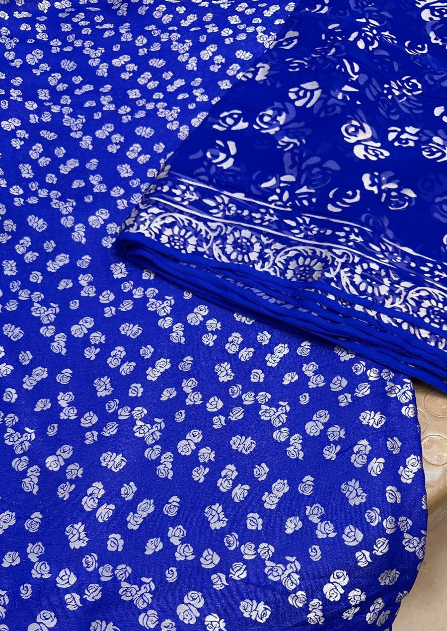 CZ-15129 Pure China Patti With Pure Barosha Dupatta