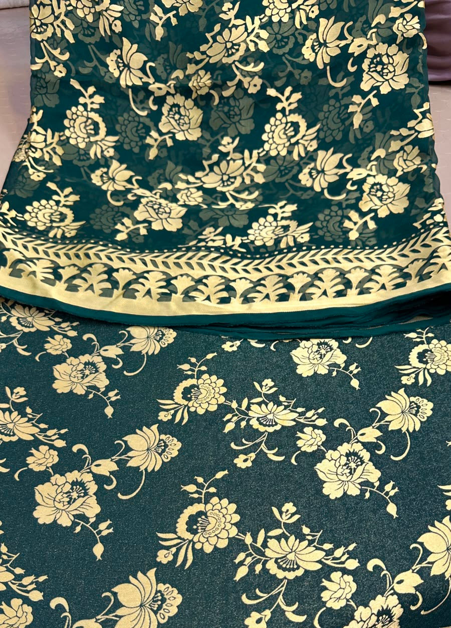 CZ-15134 Pure China Patti With Pure Barosha Dupatta
